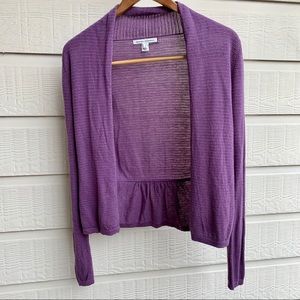 Banana Republic Women’s Plum Colored Cardi